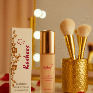 Kashees Liquid Foundation ? Ivory Shade, 20ml, Full Coverage Makeup Base - Image 3