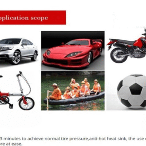 Foot And Hand Air Pump With Air Pressure Gauge ? Fast Portable Car Bike And Cycle Inflator For Tires Balls And Inflatables - Image 5