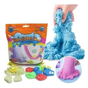 Magic cotton sand 300 gram pack ( random colors ) - Image 4