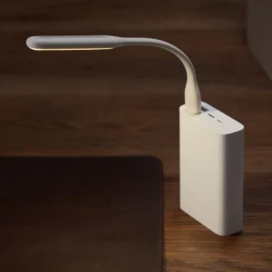 USB Fan Portable Adapter I LED USB Light Lamp Enhanced Version for Laptop Notebook Computer PC Power Bank  (random color) - Image 1