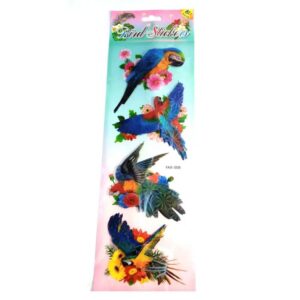 3D Art Crafts BiRdsWall Stickers  (pack of 8 pcs ) - Image 3