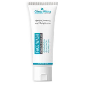 Gluta White Face Wash ? Deep Cleansing & Brightening with Vitamin C & Glycolic Acid | Detoxifies, Refines & Rejuvenates Skin for Radiant Glow (100g) - Image 4