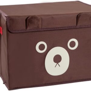 1 Pc Panda Design Folding Storage Bins Quilt Basket Kid Toys Organizer Storage Boxes Cabinet Wardrobe Storage Bags (Random Color/Design) - Image 3