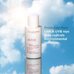 Clarins UV Plus 50 ML Multi-Protection Tint Sunscreen SPF 50 / PA+++ - Oil-Free | Best Quality Sunscreen? - Image 1
