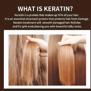 Brazil Nut Keratin Hair Care Balance Keratin Hair MaskKeratin Hair Care Balance Hair Mask for Healthy Scalp - Image 4