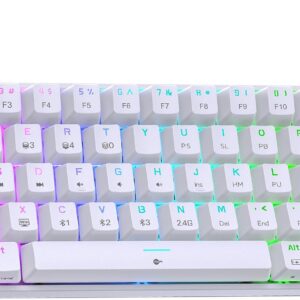 Tezarre TK-63 PRO RGB Wireless Mechanical RGB Gaming Keyboard RGB Backlight Mini Office Keyboard for Windows Laptop PC Gamer - Image 2