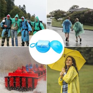 DISPOSABLE PORTABLE RAINCOAT (Random Color) - Image 4