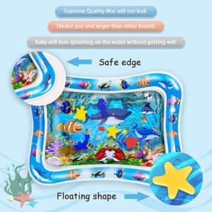 Inflatable Leakproof Tummy Time Water Mat for Kids ? Safe & Fun Baby Play Mat (Random Color - Image 3