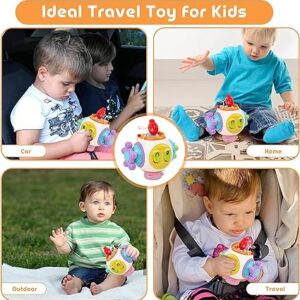 8 in 1 Multi functional Busy Activity Toy | Infant Montessori Activities Busy Board Cubes,Baby Educational Learning Toys for 6-18 Months Boys & Girls, Airplane Car Travel Toys for Kids Gifts - Image 5