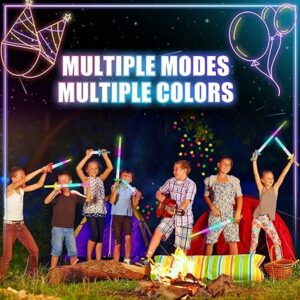 Light sword Extendable Retractable Light Up Sword Toy for Kids - 24inch (Random color) - Image 4