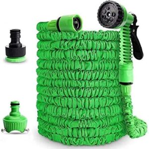Magic Hose Pipe | Water Spray | Pressure Water spray Jet Gun | Expandable, Flexible Garden Water Hose for Car Wash, Bike Wash, Home and Garden ( Random Color ) - Image 3