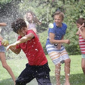 111pcs/bag - Fast Fill Water Balloon Kit | Quick Fill Magic Self Sealing Water Balloon | Party Supplies For Outdoor Water Party | Water War Game - Image 1