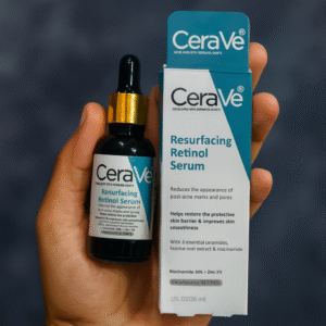 Cerave Resurfacing Retinol Serum 30ml ? Gentle Face Serum For Smoother Skin Texture, Reduces Post Acne Marks, And Restores Healthy Radiant Complexion - Image 3