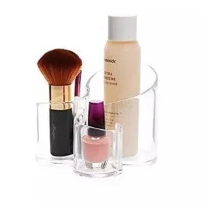 Cosmetic Makeup Organizer Transparent Acrylic Lipstick Holder Display Stand - Image 1