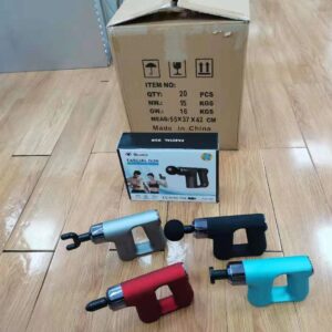 Blueidea Deep Tissue fascial massager with 4 massage Muscle Massage Gun (Random color). - Image 3