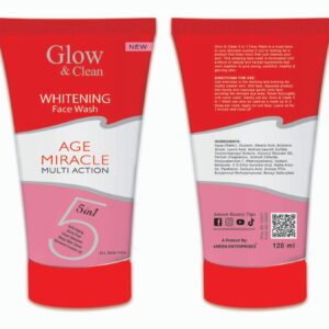 Glow and Clean Age Miracle Face Wash Instant Result 120 ML - Image 2