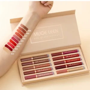 Mugeleen 12 Colors Lip Gloss Set - Image 2