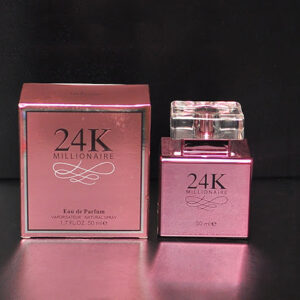24K  Millionaire Perfume Women's Eau de Fruity Scent 50ml (original) - Image 3
