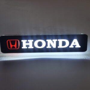 Glowing Monogram For Motorcycle Car Universal 12 Volt | Best Quality Monogram | Sleek and Elegent Design - Image 2