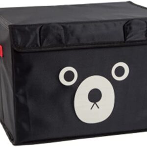 1 Pc Panda Design Folding Storage Bins Quilt Basket Kid Toys Organizer Storage Boxes Cabinet Wardrobe Storage Bags (Random Color/Design) - Image 2
