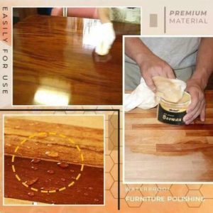 Wood Seasoning Beewax Complete Solution Furniture Care 1 Polishing Beeswax O1B1 (Made in Pakistan)