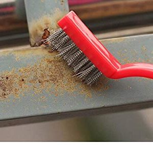 Gas Stove Cleaning Wire Brush Kitchen Tool Metal Fiber Brush ? Set of 3 Brush