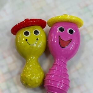Huiye Child Shake Fun Toy Hand Baby Rattle And Shake Musical Toy Rattle For Kids ( 2PCS SET) - Image 2