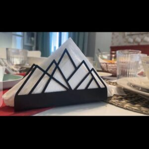 Tissue holder Wooden material - Image 1