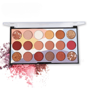 Mocallure Professional 18-Color Glitter Eyeshadow Palette ? Bold, Shimmering Shades for Every Look - Image 4