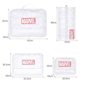 4 PCs Set MARVEL- Travel Storage Bag - Image 1
