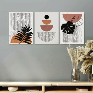 Set of 3 Premium Wall Art Photo Tiles ? Modern Home Decor Sets 8x11
