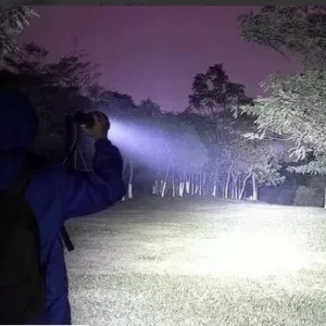 LED Flashlight YM-P19-TG (1 power + 1 large, acc. + TYPE-C) zoom - Image 2