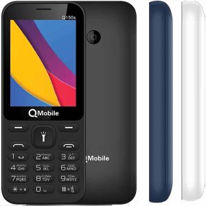 QMobile Q150S Dual Sim PTA Approved Mobile With 2.4 Inches LCD 1000mAh Battery Digital Camera And Wireless FM Radio (Random Color) - Image 1