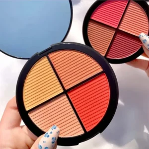 Kaxier New Four Color Blusher dyeing plates for professional pink console Makeup - Image 4