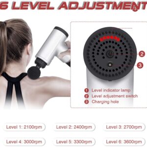 Blue Idea Fascial Gun Muscle Massager - Image 1