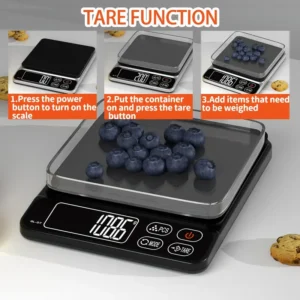 Precise Escort Digital Kitchen Scale with LCD Display - GL-01 - Image 4