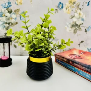 Artificial eucalyptus planter  Tree Decoration Piece / Elevate your home?s elegance with stunning artificial flowers. - Image 4