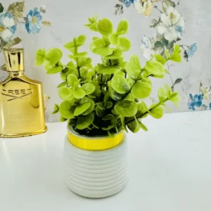 Artificial eucalyptus planter  Tree Decoration Piece / Elevate your home?s elegance with stunning artificial flowers. - Image 3