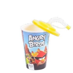 Kids Sipper with Straw durable and BPA-free plastic, (random color and deign ) for boys and girls - Image 2