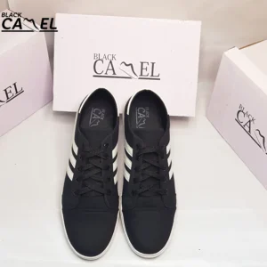 Black Camel Sneakers for Men | Black Color Shoes for Men (Asiwen 39-44) - Image 4