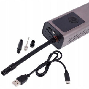 Air Compressor ? Wireless Electric Air Pump for Car & Bike Tires | 150 PSI / 10 BAR Portable Compressor with 2000mAh Battery ( Black ) - Image 2