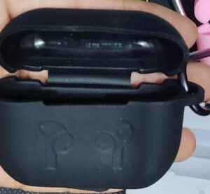 High Quality Soft Silicone Airpod Pro Case With Lock Rid (Random Color) - Image 3