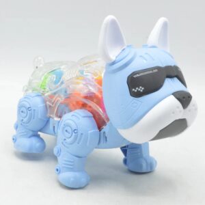 Mecha Dog Interactive Robot Toy - Walking, Music & Lights for Kids Ages 3+ | Best Quality Toy?- Random Color - Image 4