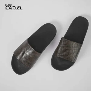 Black Camel Cobra texture slide (Cimahi - Brown/White 39-44) - Image 2