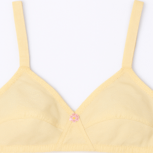 Cotton Sada Bra Pack of 3 ? Mehroon, Black & Skin Color | Comfortable 3 Hook Non-Padded Bra for Women - Image 3