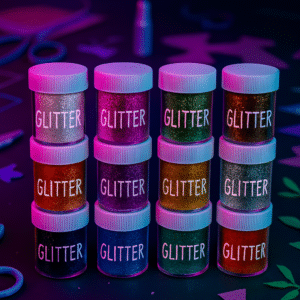 Glitter Powder Bottle Set ? Pack of 12 Different Colors, High-Quality Craft Glitter for DIY, Nail Art, and Decorations - Image 3