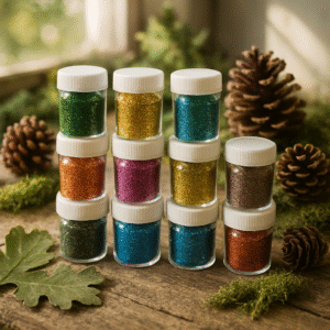 Glitter Powder Bottle Set ? Pack of 12 Different Colors, High-Quality Craft Glitter for DIY, Nail Art, and Decorations - Image 4