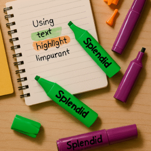 Pack of 3 Highlighters ? Vibrant, Long-Lasting, Smooth Ink for Study, Office & Creative Use - Image 1