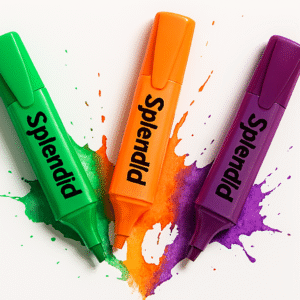 Pack of 3 Highlighters ? Vibrant, Long-Lasting, Smooth Ink for Study, Office & Creative Use - Image 3