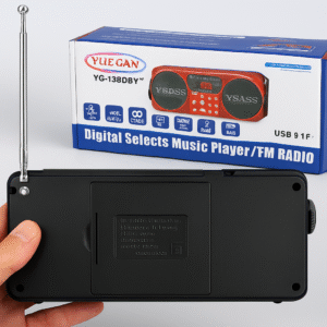 YUEGAN YG-1881BT Portable Digital Music Player with FM Radio, Bluetooth, USB & TF - Image 3